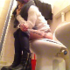 A short-haired brunette girl with dyed highlights sits down on a toilet. A plop is heard at about 45 seconds into the clip, some piss, then a quick succession of multiple plops about a minute later. She wipes her ass when finished. Over 3.5 minutes.